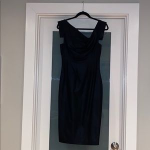 black fitted ‘Jackie O dress’